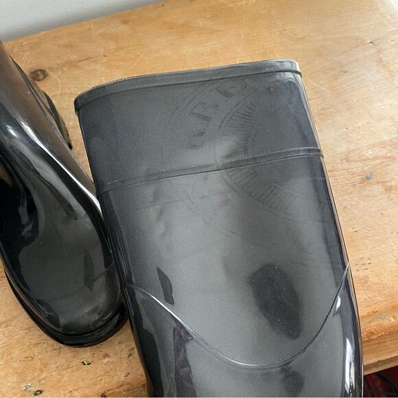 Burberry Authentic Beat Rainboot Black 40 - Picture 5 of 12